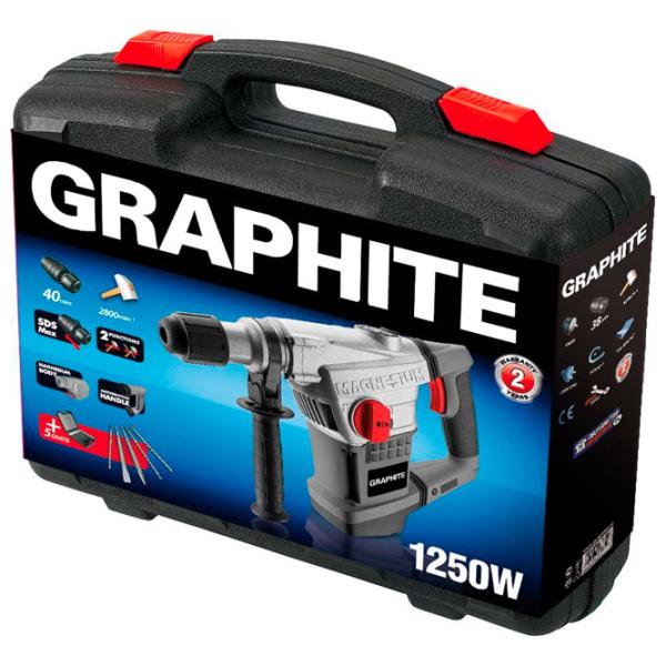 Ciocan rotopercutor Graphite 58G874 1250 W photo 4