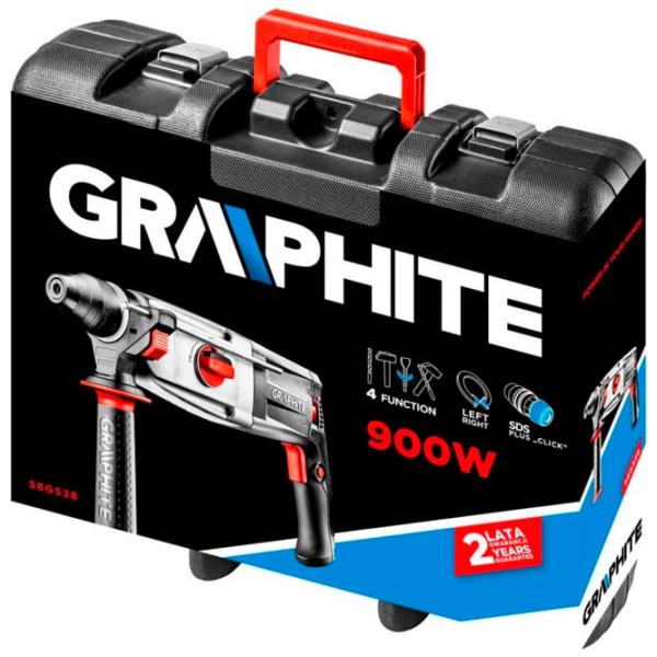 Перфоратор Graphite 58G527 720 Вт / Серый photo 5
