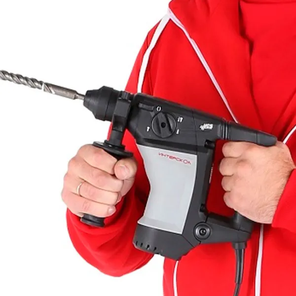 Ciocan rotopercutor Interskol П-28/800ЭВ (34143) 800 W / Gray photo 9