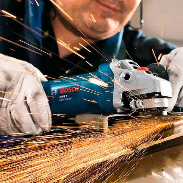 Polizor Bosch GWS 7-115 (0601388101) Unghiular/ 750 W photo 6