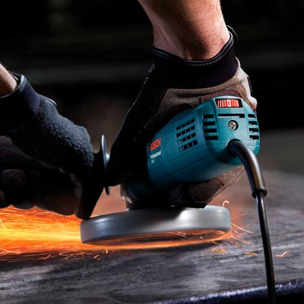 Polizor Bosch GWS 9-115 S (B0601396101) Unghiular / 900 W / Blue photo 5