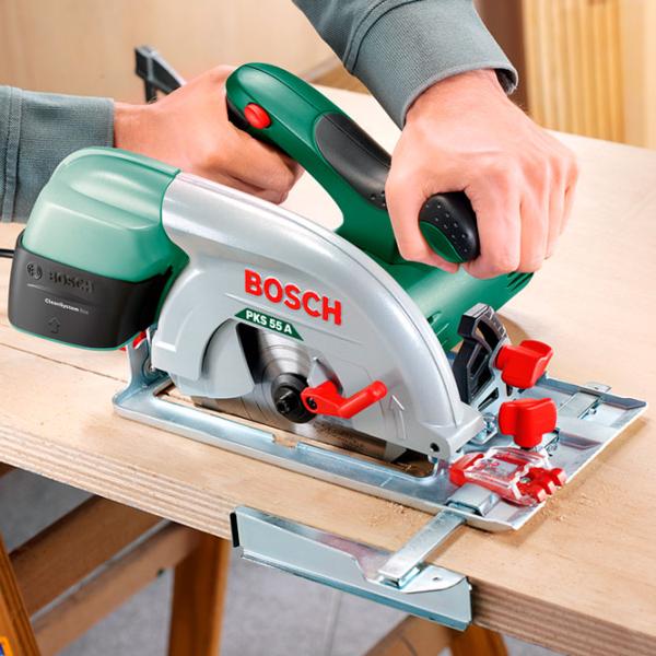 Fierăstrău circular Bosch PKS 55 A (0603501020)  photo 5