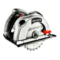 Дисковая пила Graphite 58G486 185 мм photo 2