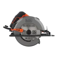 Fierăstrău circular Black&Decker CS1550 190 mm photo 2
