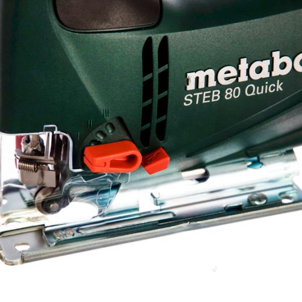 Электролобзик Metabo STEB 80 Quick (601041500) 22 мм/ Зелёный photo 4