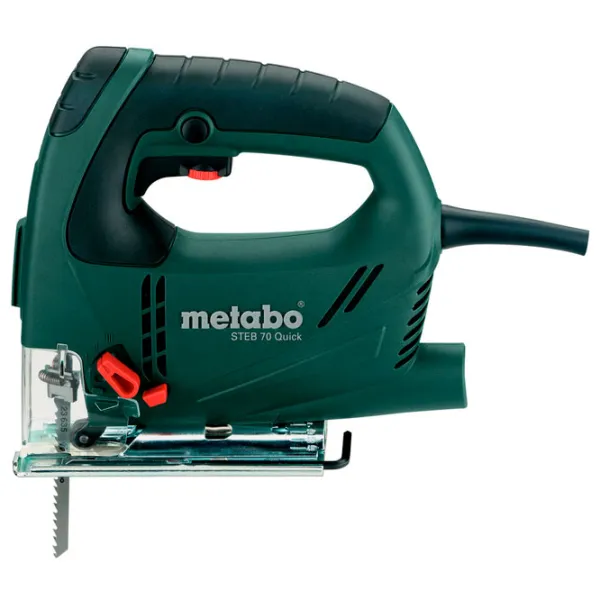 Fierăstrău pentru decupat Metabo STEB 70 Quick (601040000) 22 mm/ Green photo 2