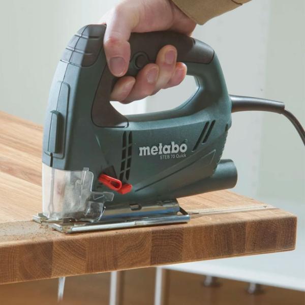 Fierăstrău pentru decupat Metabo STEB 70 Quick (601040000) 22 mm/ Green photo 6