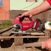 Fierăstrău pentru decupat Einhell TE-JS 18 Li 25.4 mm/ Red photo 6