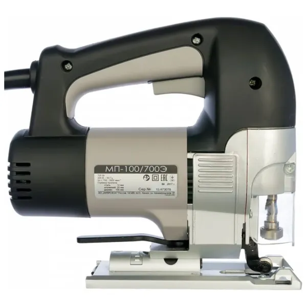 Fierăstrău pentru decupat Interskol МП-100/ 700Э (34131) 26 mm/ Blue photo 2