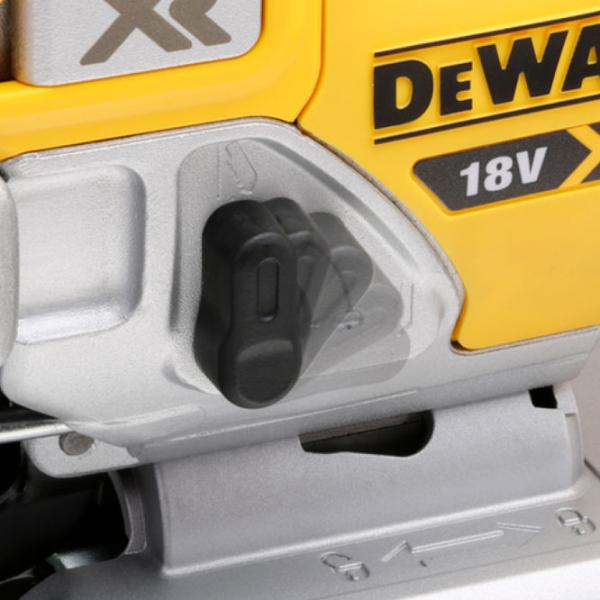 Fierăstrău pentru decupat Dewalt DCS334NT 26 mm/ Yellow photo 4