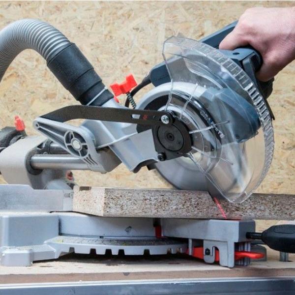 Fierastrău pentru taieri inclinate Graphite 59G800 185 mm photo 5