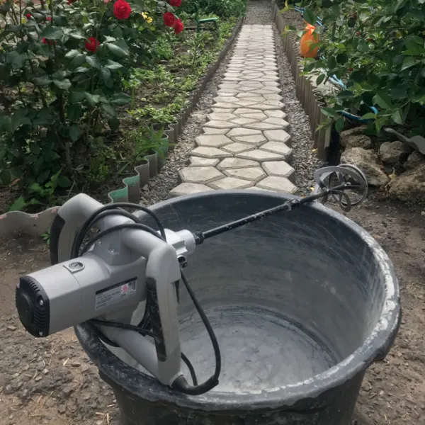 Mașină de amestecat Interskol КМ-60/ 1000Э (34126) Mixer photo 5