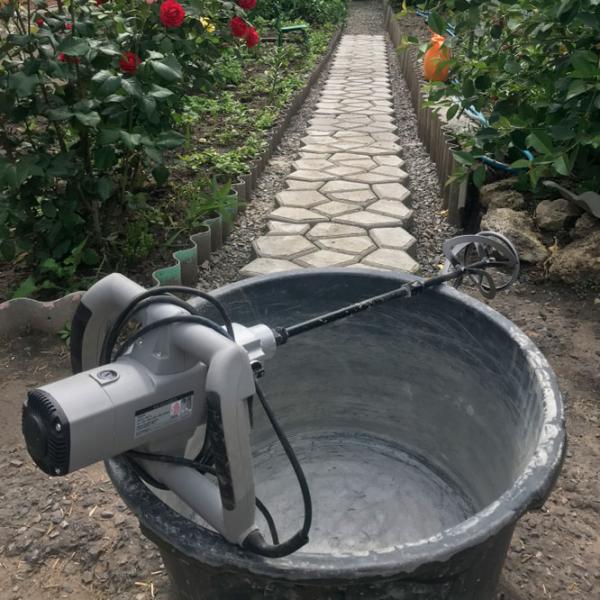 Mașină de amestecat Interskol КМ-60/ 1000Э (34126) Mixer photo 5