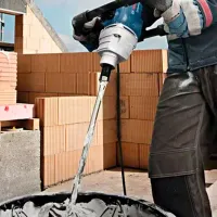 Mașină de amestecat Bosch GRW 12 E Mixer/ Blue photo 5