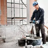 Mașină de amestecat Bosch GRW 12 E Mixer/ Blue photo 8
