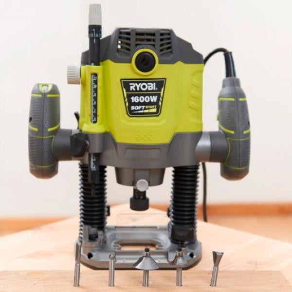 Maşina de frezat Ryobi RRT1600-K 10000 rot/ min photo 4