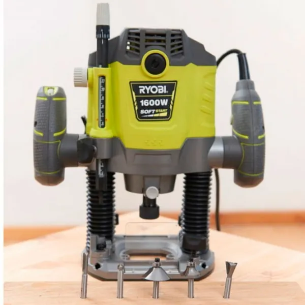 Maşina de frezat Ryobi RRT1600P-K 10000 rot/ min photo 3