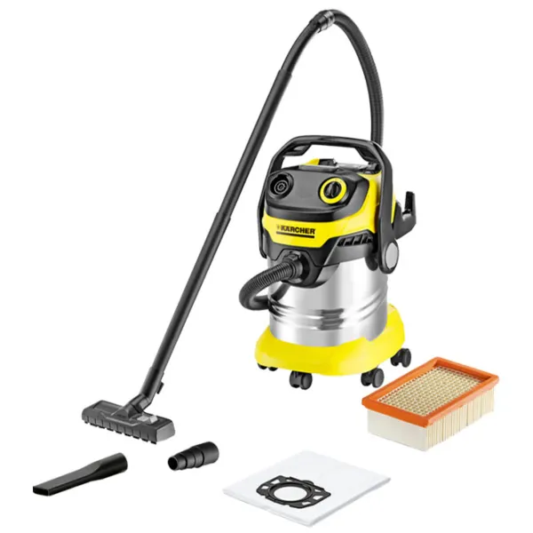 Aspirator industrial KARCHER WD 5 Premium Inox 1100 W /  photo 2