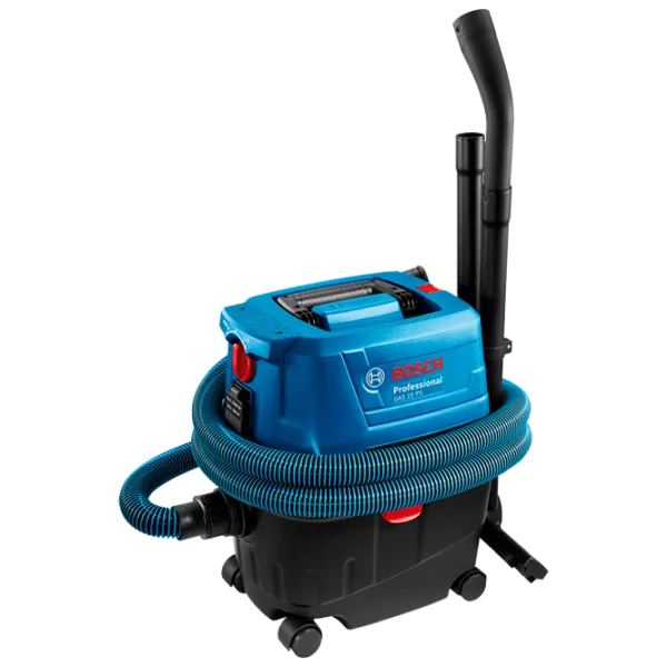 Промышленный пылесос Bosch GAS 15 PS (06019E5100) Сухая, влажная/ 1100 Вт photo 2