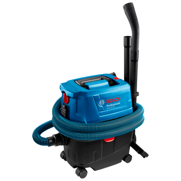 Промышленный пылесос Bosch GAS 15 PS (06019E5100) Сухая, влажная/ 1100 Вт photo 2