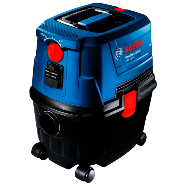 Промышленный пылесос Bosch GAS 15 PS (06019E5100) Сухая, влажная/ 1100 Вт photo 3