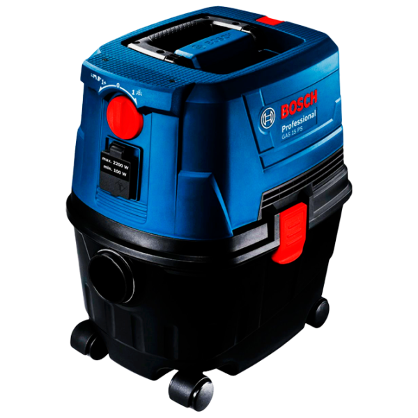 Промышленный пылесос Bosch GAS 15 PS (06019E5100) Сухая, влажная/ 1100 Вт photo 3