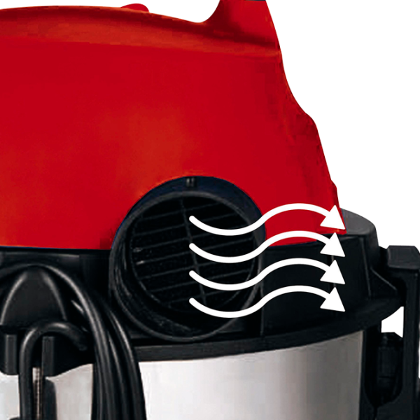 Промышленный пылесос Einhell TH-VC 1820S Сухая, влажная/ 1250 Вт photo 4