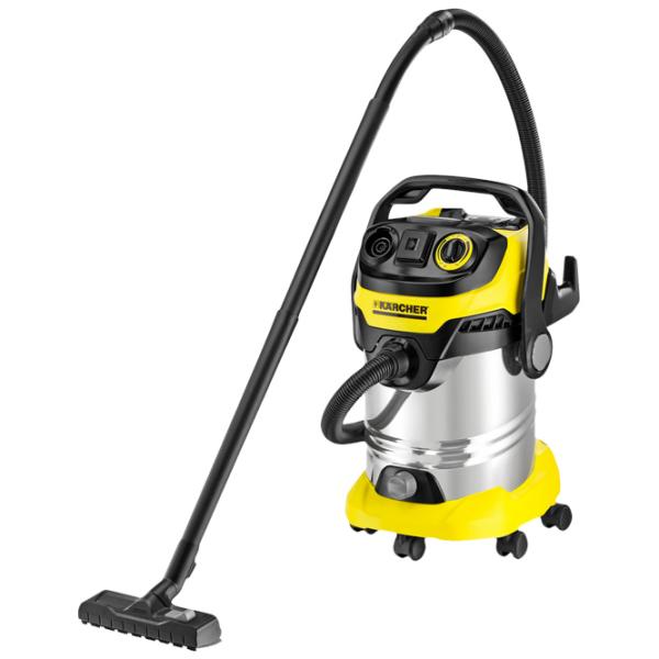 Aspirator industrial KARCHER WD 6 Premium Inox Renovation 1300 W/ Inox photo 2