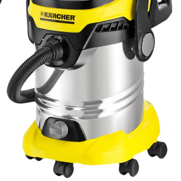 Aspirator industrial KARCHER WD 6 Premium Inox Renovation 1300 W/ Inox photo 3