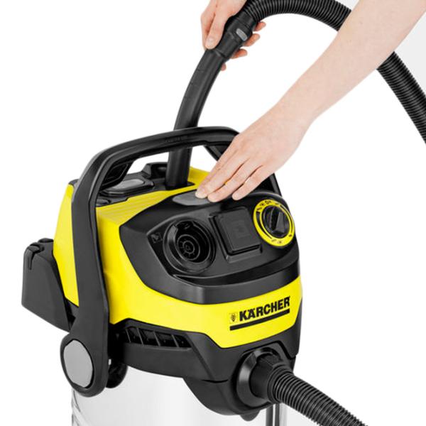 Aspirator industrial KARCHER WD 6 Premium Inox Renovation 1300 W/ Inox photo 5