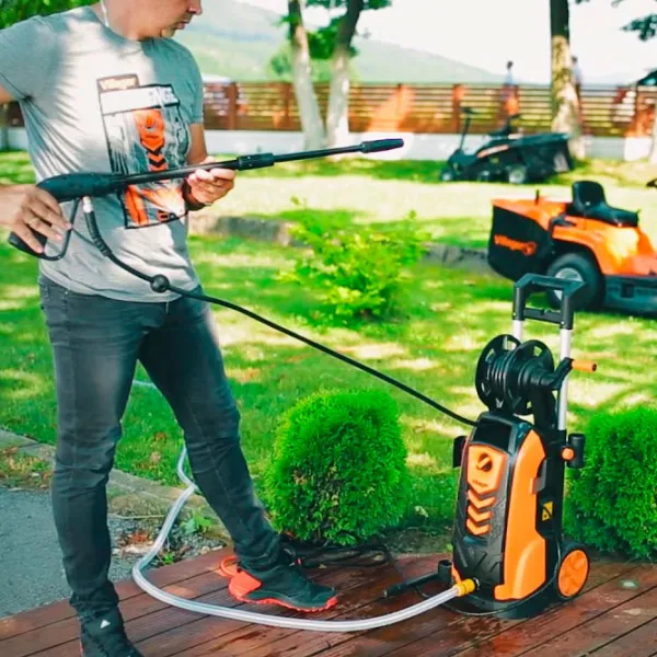 Maşină de curăţat cu presiune Villager VHW 120 2100 W/ Orange photo 6