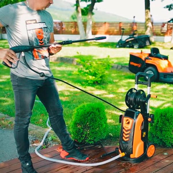 Maşină de curăţat cu presiune Villager VHW 120 2100 W/ Orange photo 6