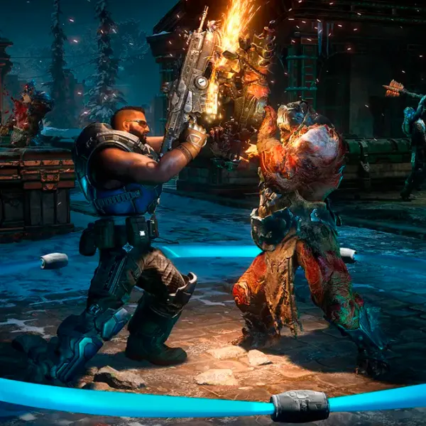 Microsoft Xbox One S + Gears 5  / Белый photo 16