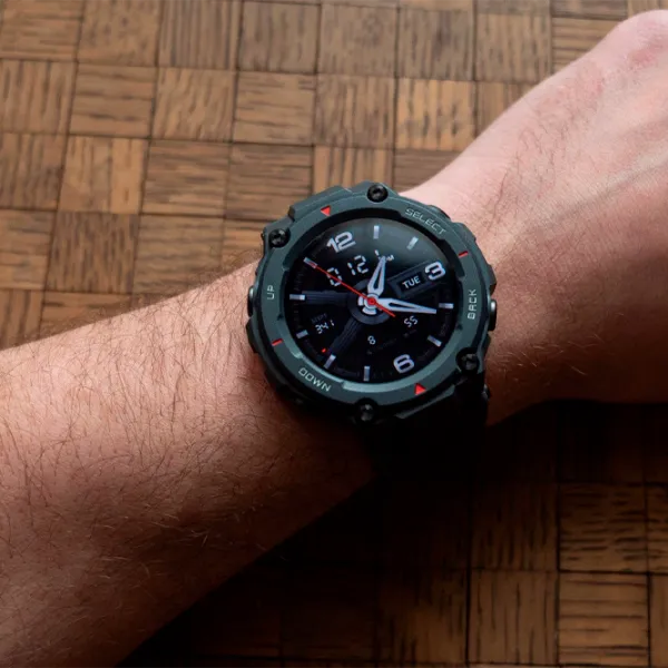 Умные часы Amazfit Amazfit T-Rex 1.3"/ Rock Черный photo 5 Умные часы Amazfit Amazfit T-Rex 1.3"/ Rock Черный photo 5
