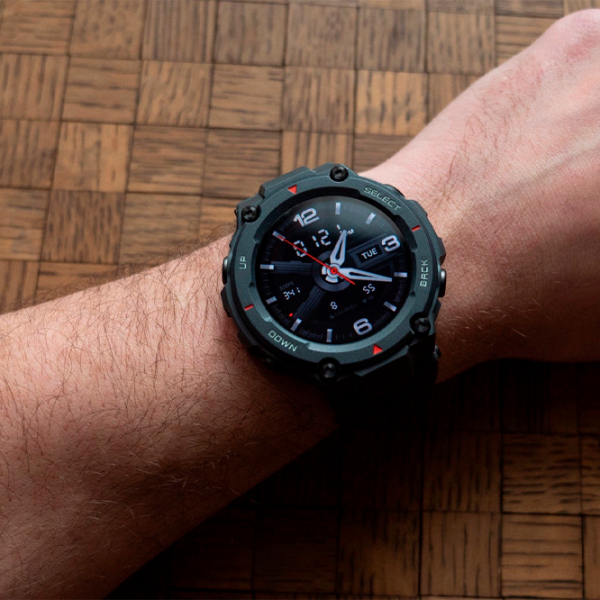 Умные часы Amazfit Amazfit T-Rex 1.3"/ Rock Черный photo 5 Умные часы Amazfit Amazfit T-Rex 1.3"/ Rock Черный photo 5