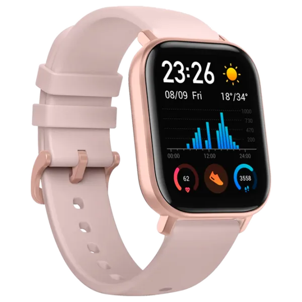 Ceas inteligent Xiaomi Amazfit GTS 1.65"/ Pink photo 3