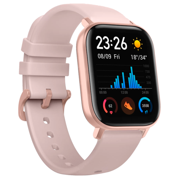Ceas inteligent Xiaomi Amazfit GTS 1.65"/ Pink photo 3
