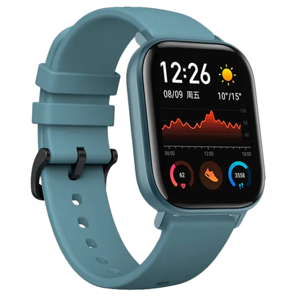 Ceas inteligent Xiaomi Amazfit GTS 1.65"/ Blue photo 3