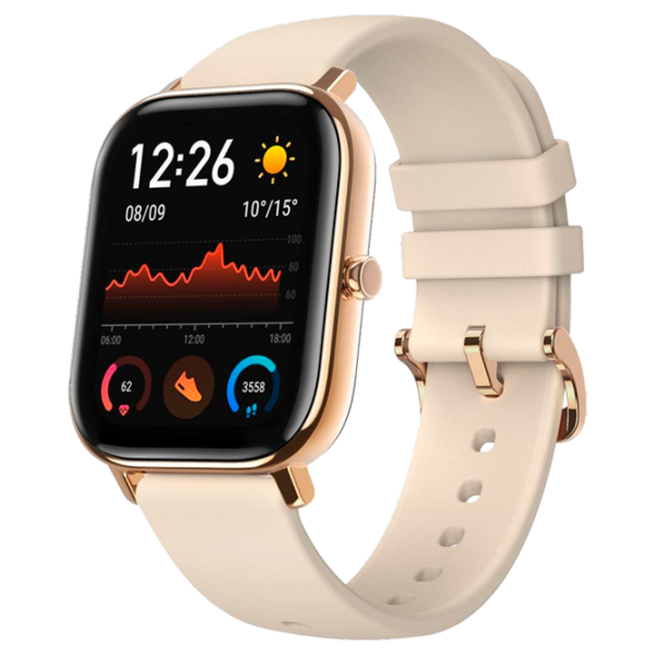 Ceas inteligent Xiaomi Amazfit GTS 1.65"/ Gold Yellow photo 2