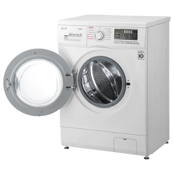 Стиральная машина LG F1296HDS0 Direct Drive/Steam/6 Motion DD/7 кг/Белый photo 6 Стиральная машина LG F1296HDS0 Direct Drive/Steam/6 Motion DD/7 кг/Белый photo 6