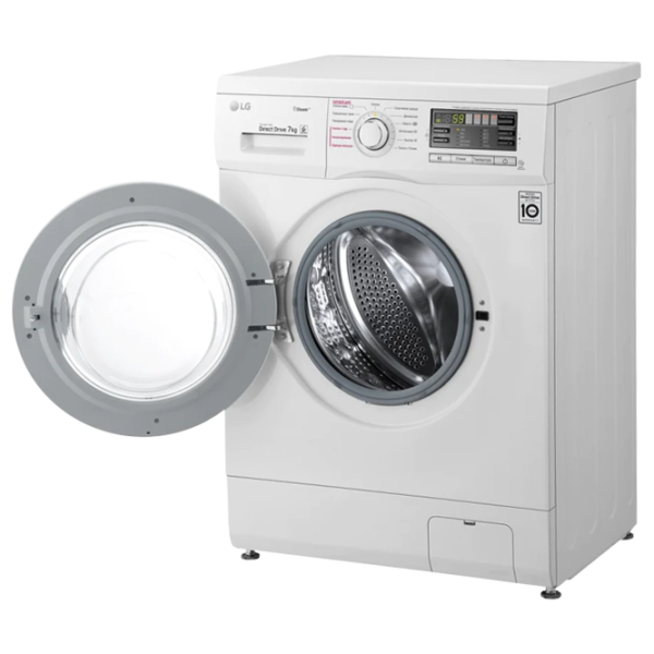 Стиральная машина LG F1296HDS0 Direct Drive/Steam/6 Motion DD/7 кг/Белый photo 6 Стиральная машина LG F1296HDS0 Direct Drive/Steam/6 Motion DD/7 кг/Белый photo 6