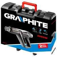 Строительный фен Graphite 59G522 2000 Вт photo 5