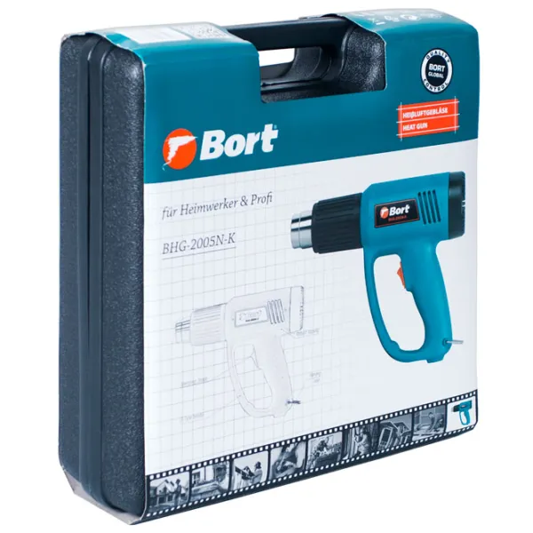 Suflantă de aer cald Bort BHG-2005-K 2000 W photo 5