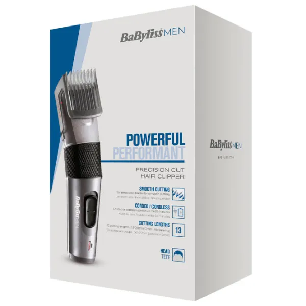 Машинка для стрижки Babyliss E786E Серый photo 6