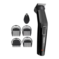 Триммер для лица Babyliss MT725E Черный photo 3