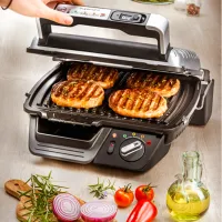 Grill electric Tefal GC461B34 Contact, Barbecue/ 2400 W/ Black Inox photo 5