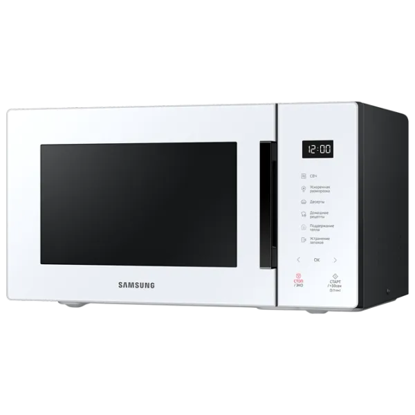 Микроволновая печь Samsung MS23T5018AW/ BW Отдельно стоящий/ 800 Вт/ Белый photo 3