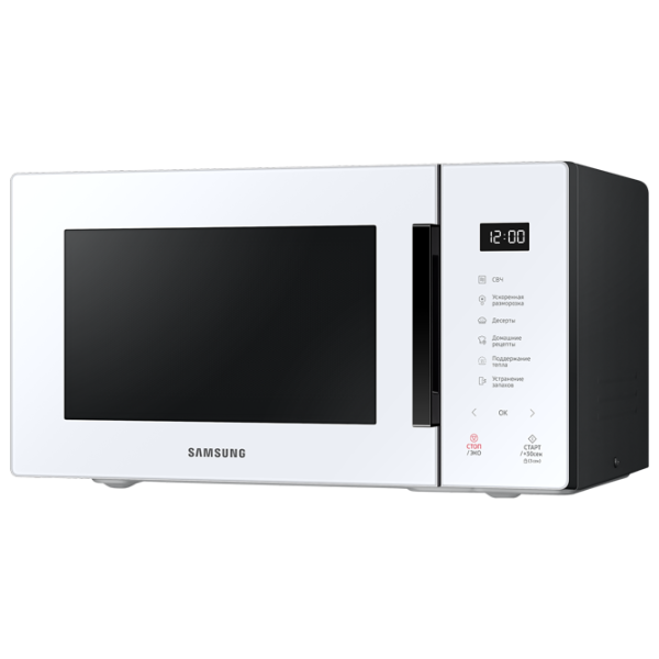 Микроволновая печь Samsung MS23T5018AW/ BW Отдельно стоящий/ 800 Вт/ Белый photo 3