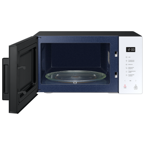 Микроволновая печь Samsung MS23T5018AW/ BW Отдельно стоящий/ 800 Вт/ Белый photo 4