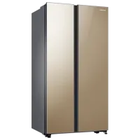 Frigider Samsung RS62R50314G/UA Side by Side 647 l / 178 cm / Gold photo 3